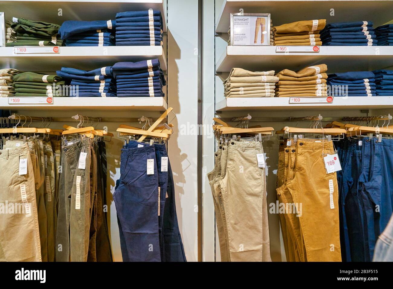 Gap 1969 brand jeans in a Gap store in New York on Monday, July 4