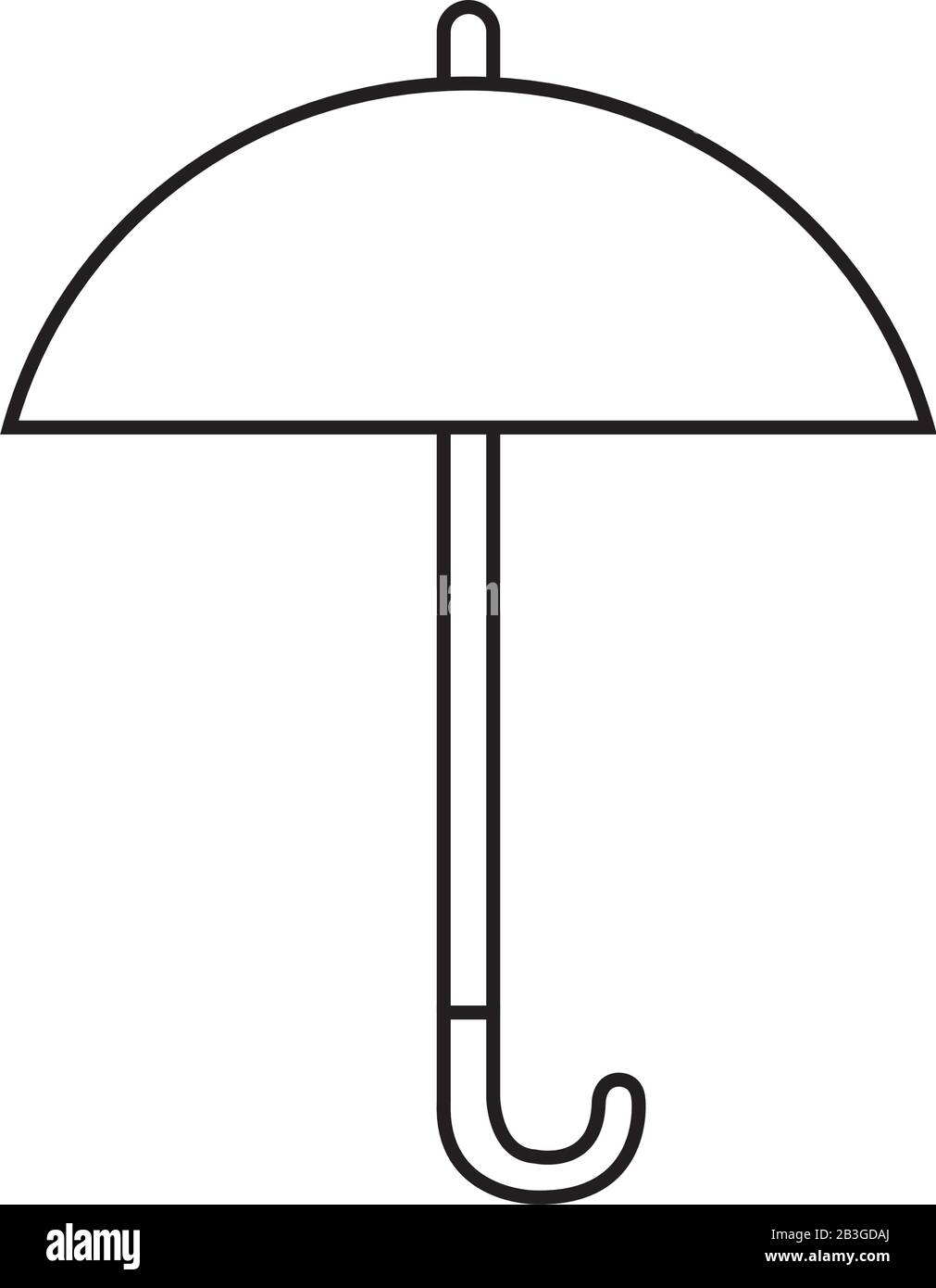 Isolated umbrella vector design Stock Vector Image & Art - Alamy