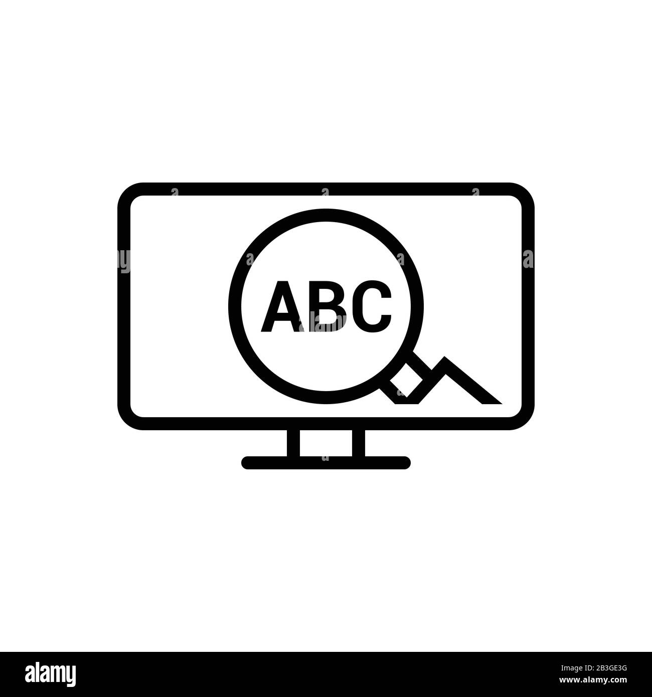 Keyword Icon Stock Vector Image Art Alamy