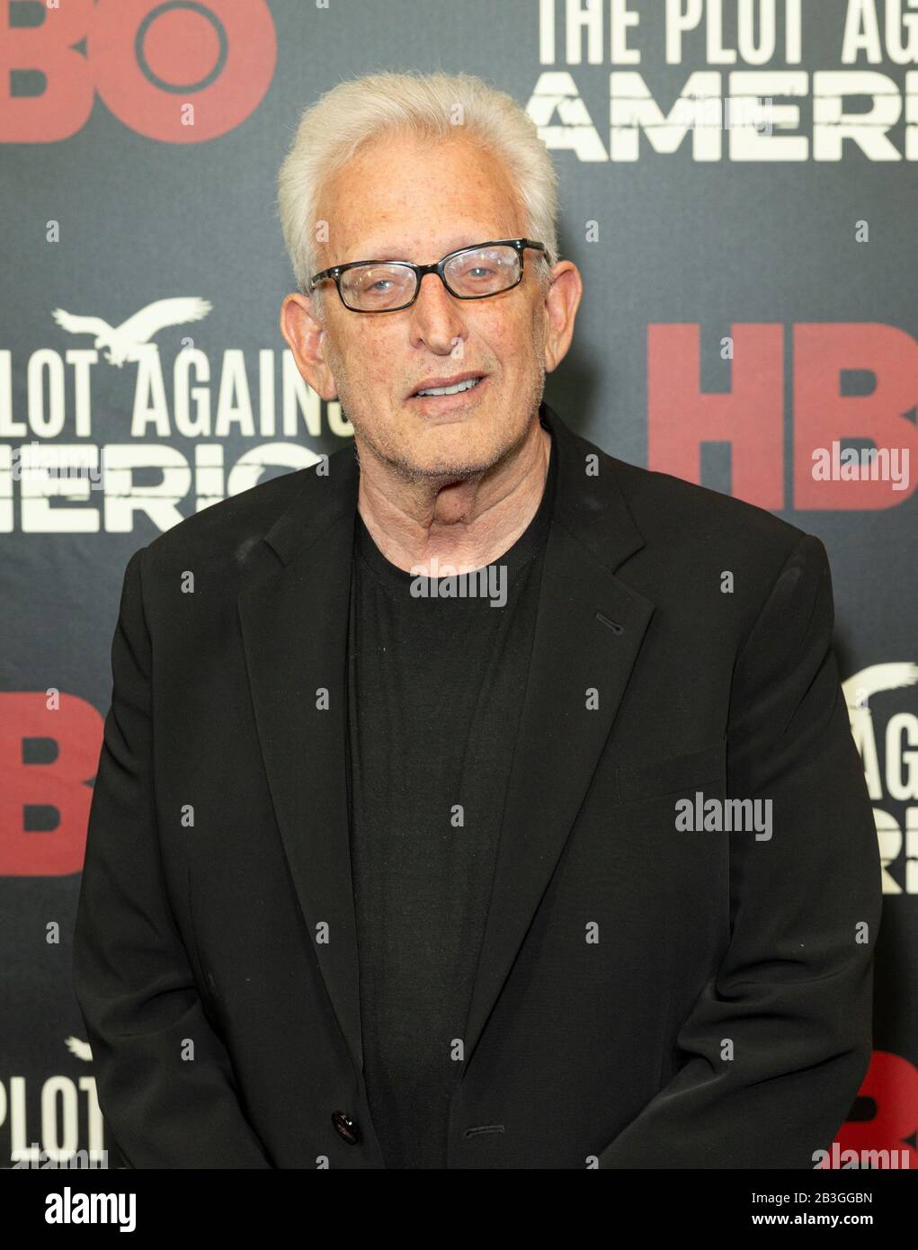 New York, NY - March 4, 2020: Joe Roth attends HBO's 'The Plot Against America' premiere at Florence Gould Hall Stock Photo