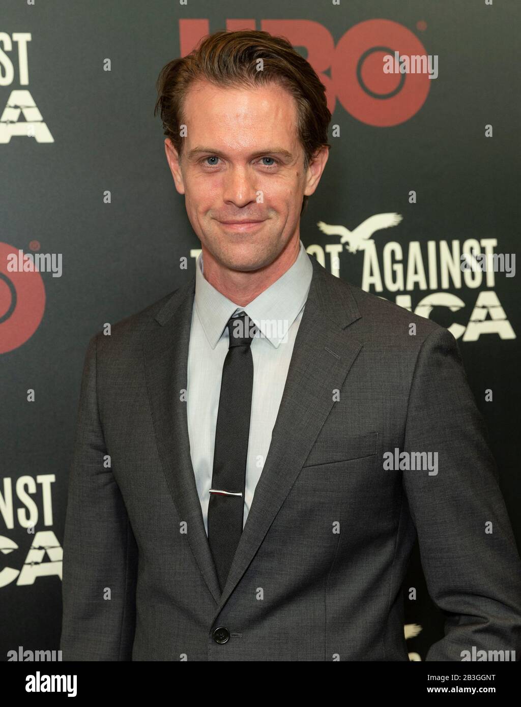 New York, NY - March 4, 2020: Ben Cole attends HBO's "The Plot Against America" premiere at Florence Gould Hall Stock Photo
