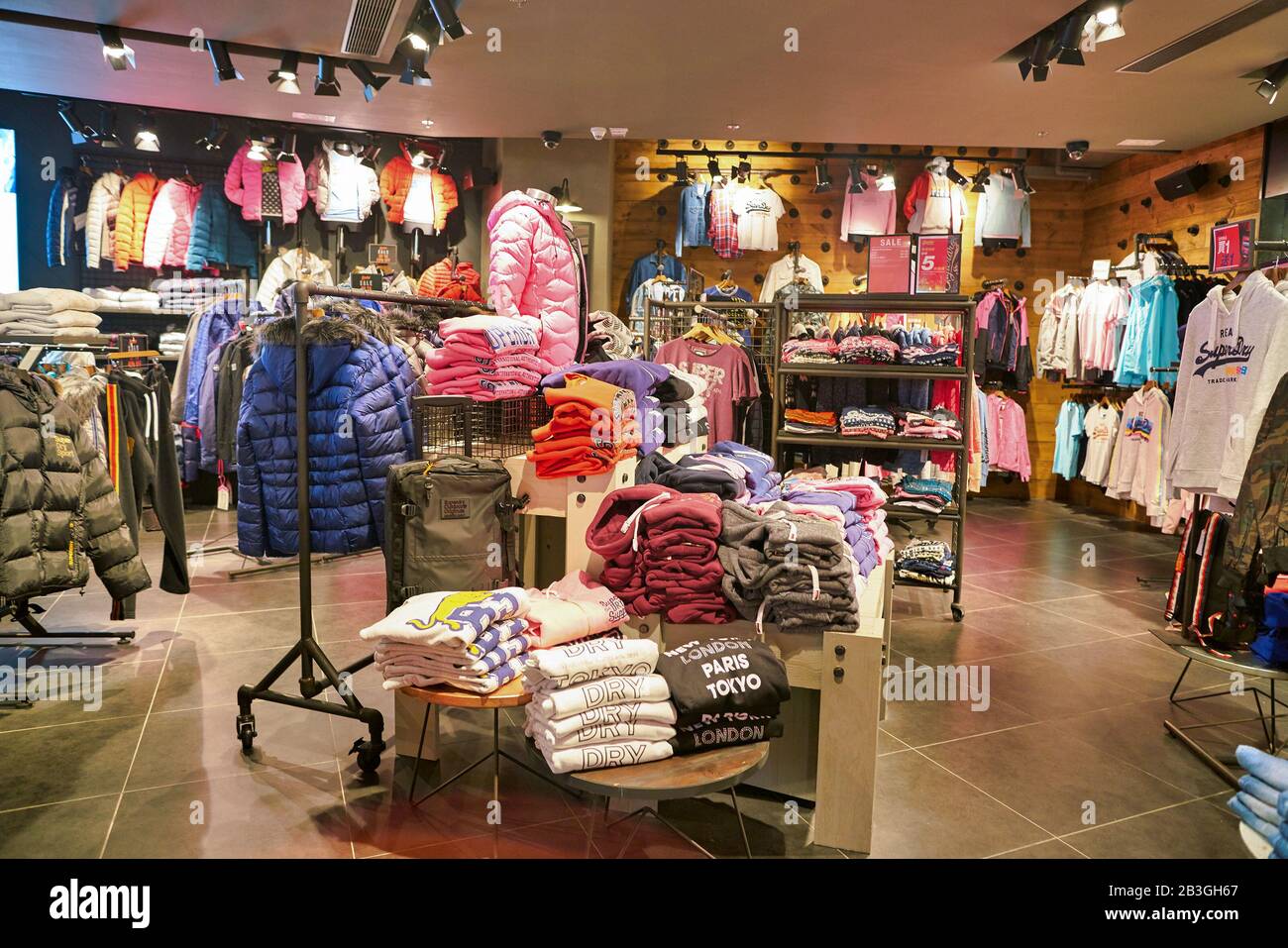 Superdry store hi res stock photography and images Page 6 Alamy