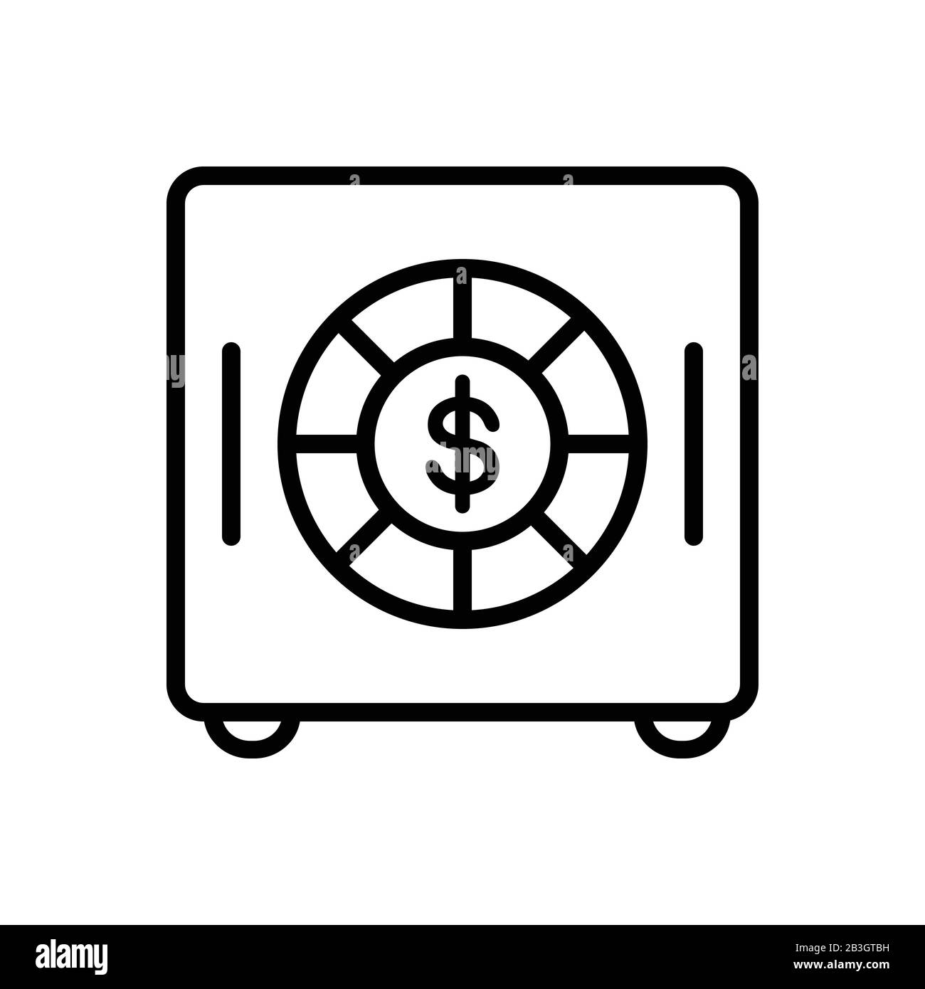 Safe money icon Stock Vector Image & Art Alamy