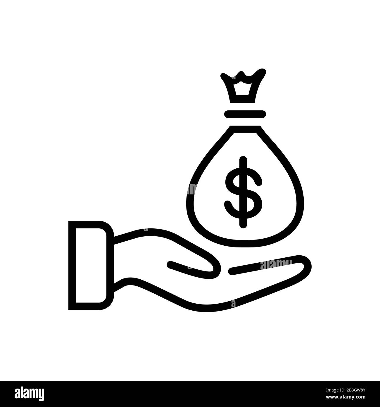 Wages icon Stock Vector