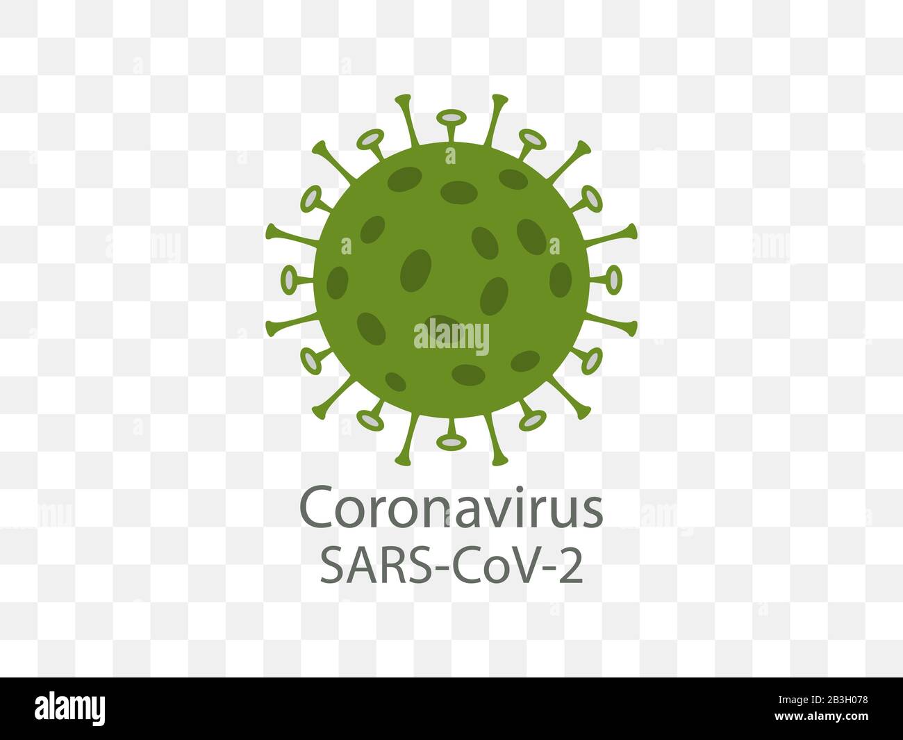 Coronavirus, COVID-19 icon. Vector illustration, flat ...