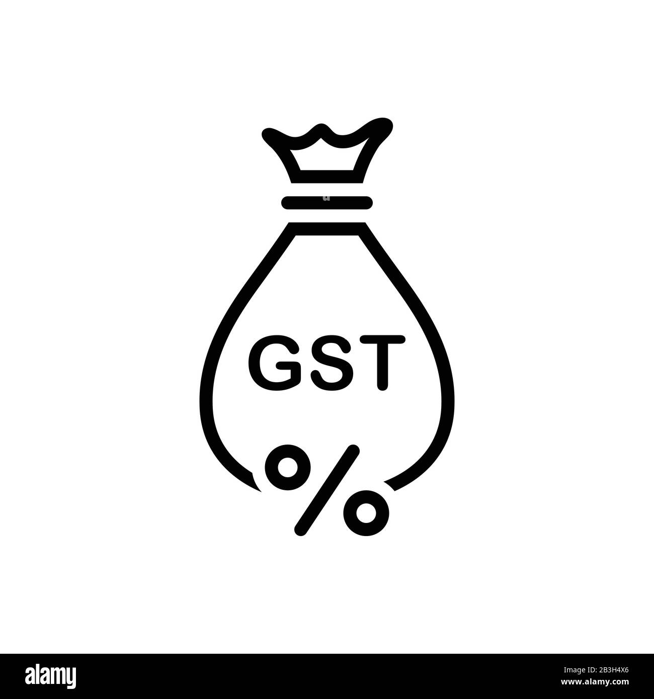 Icon for gst, exemption Stock Vector Image & Art Alamy