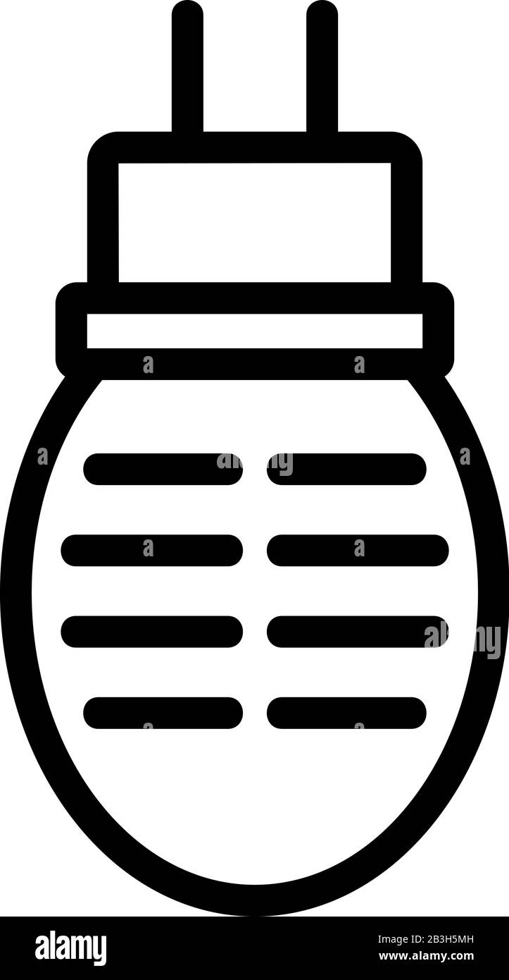 Insect control icon vector. Isolated contour symbol illustration Stock ...