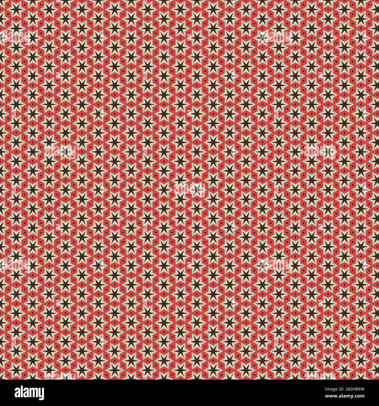 Illustration with repetitive geometric shapes covering the background ...