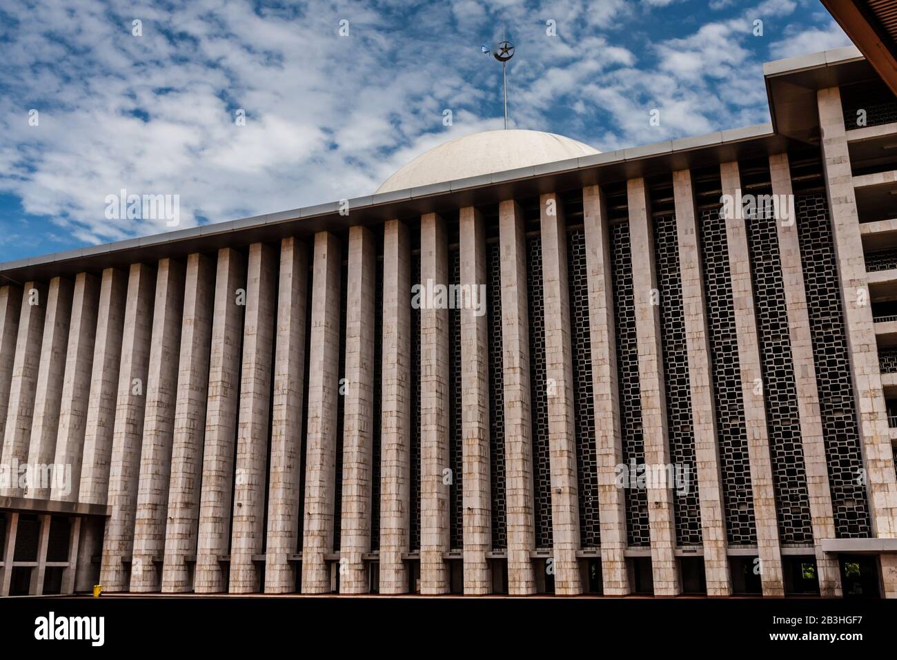 Masjid Istiqlal Independence Mosque Jakarta Indonesia Stock Photo