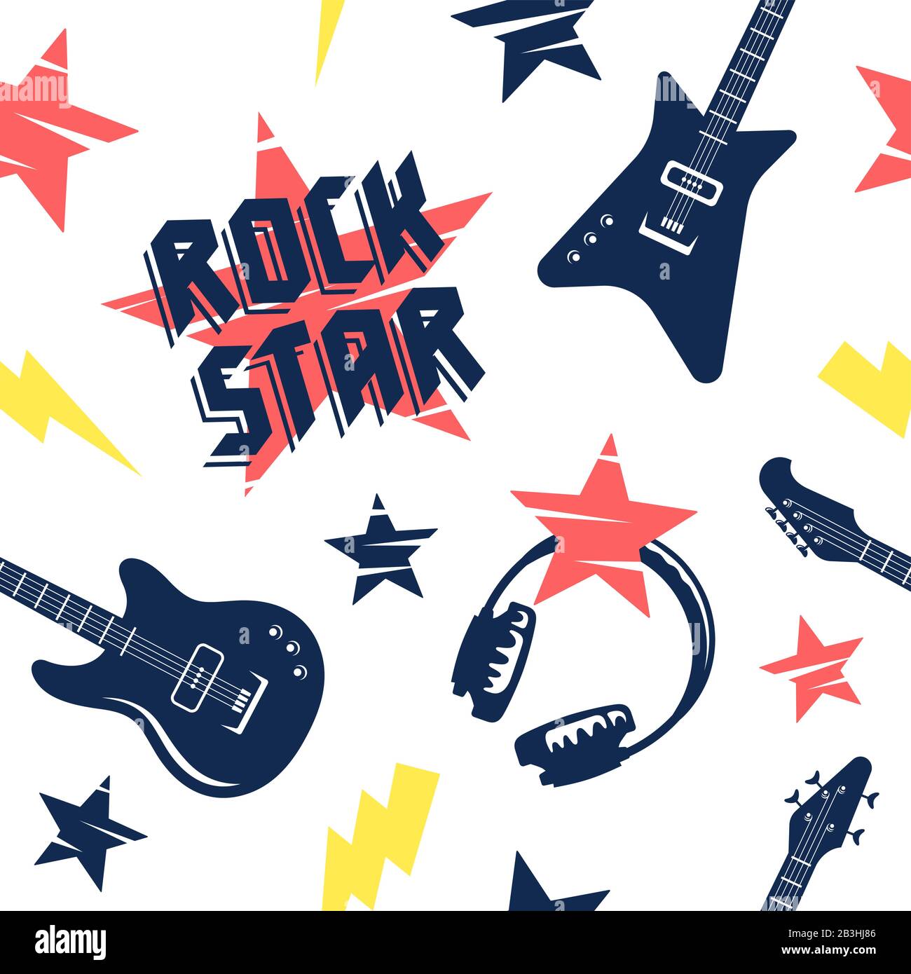 Rock Music Vector, Sticker Clipart Rock Star, Guitar Player Rocker Image  For Free Download Cartoon, Sticker PNG and Vector with Transparent  Background for Free Download
