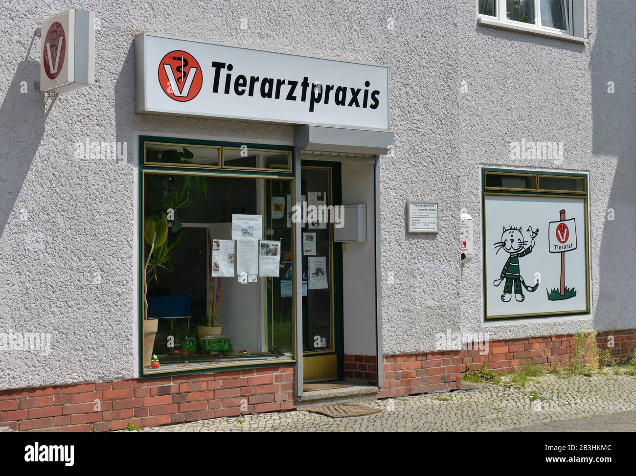 Tierarzt, Lankwitz, Steglitz-Zehlendorf, Berlin, Deutschland Stock Photo