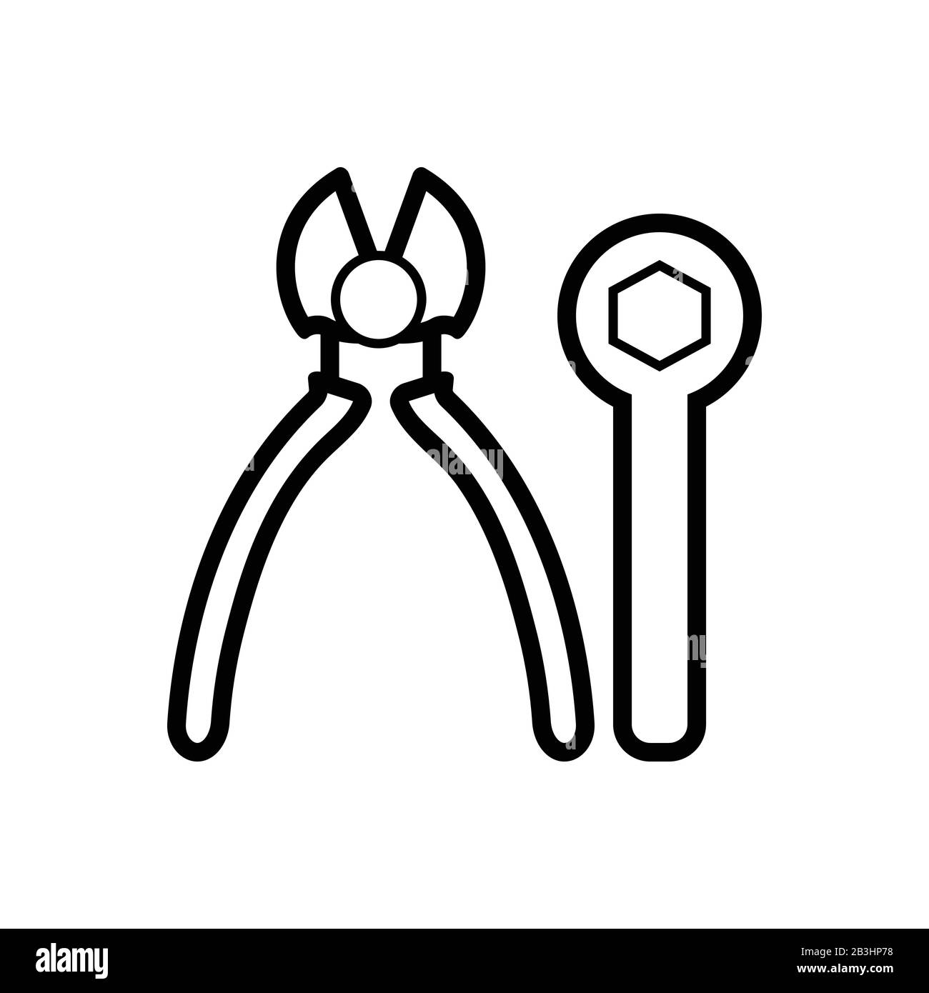 Tools settings icon Stock Vector Image & Art - Alamy