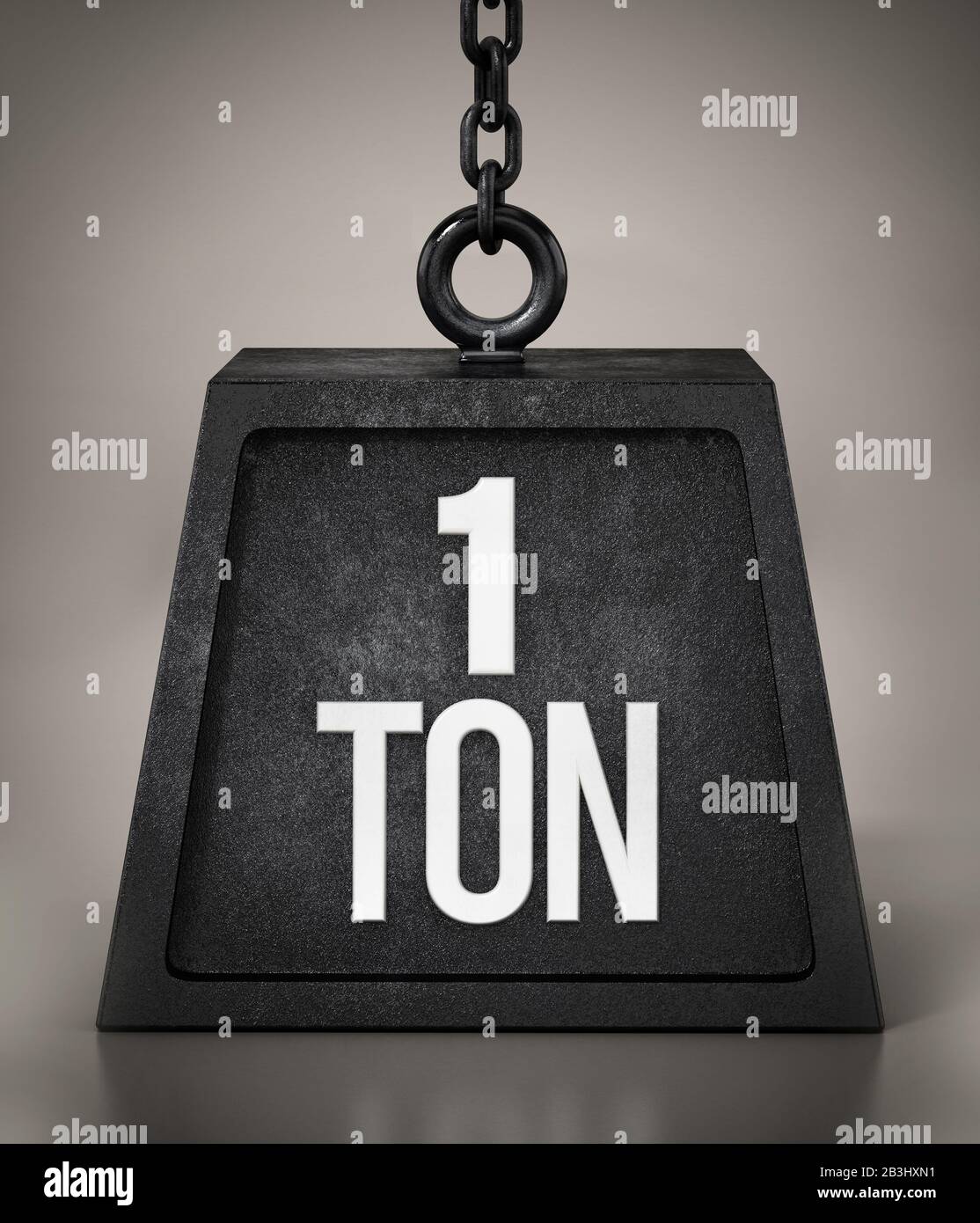 1 ton weight hi-res stock photography and images - Alamy