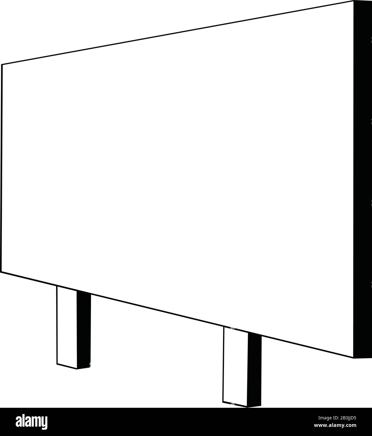 Sign Blank Vector Illustration Stock Vector Image & Art Alamy