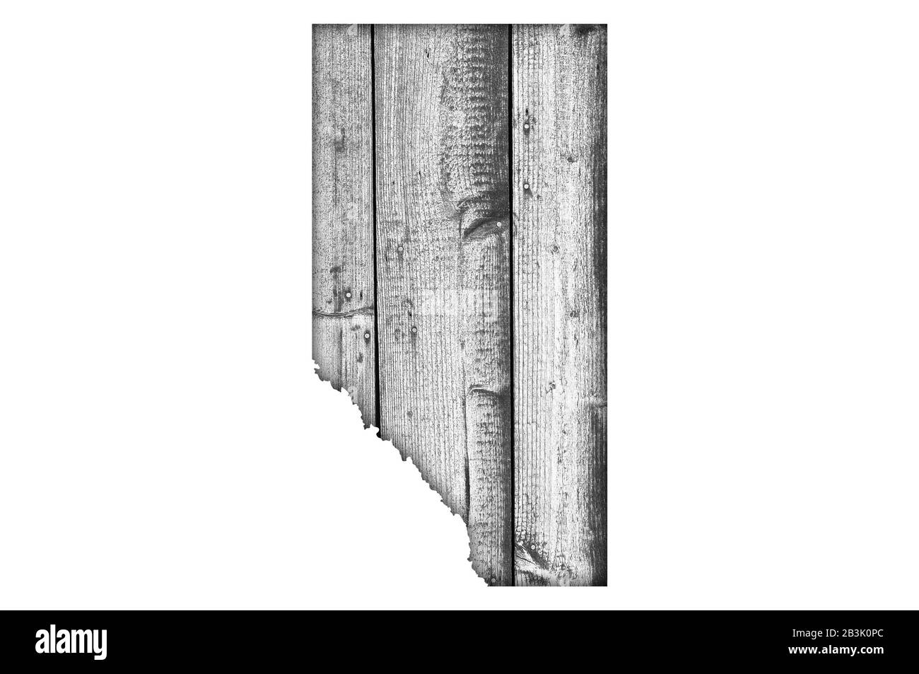 Map of Alberta on weathered wood Stock Photo Alamy