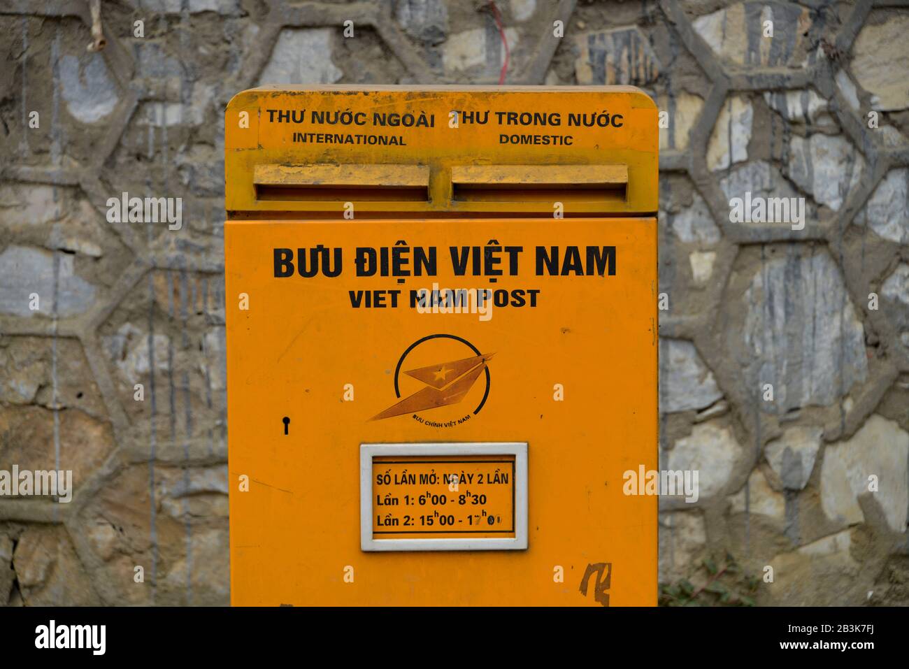 Briefkasten, Sa Pa, Vietnam Stock Photo
