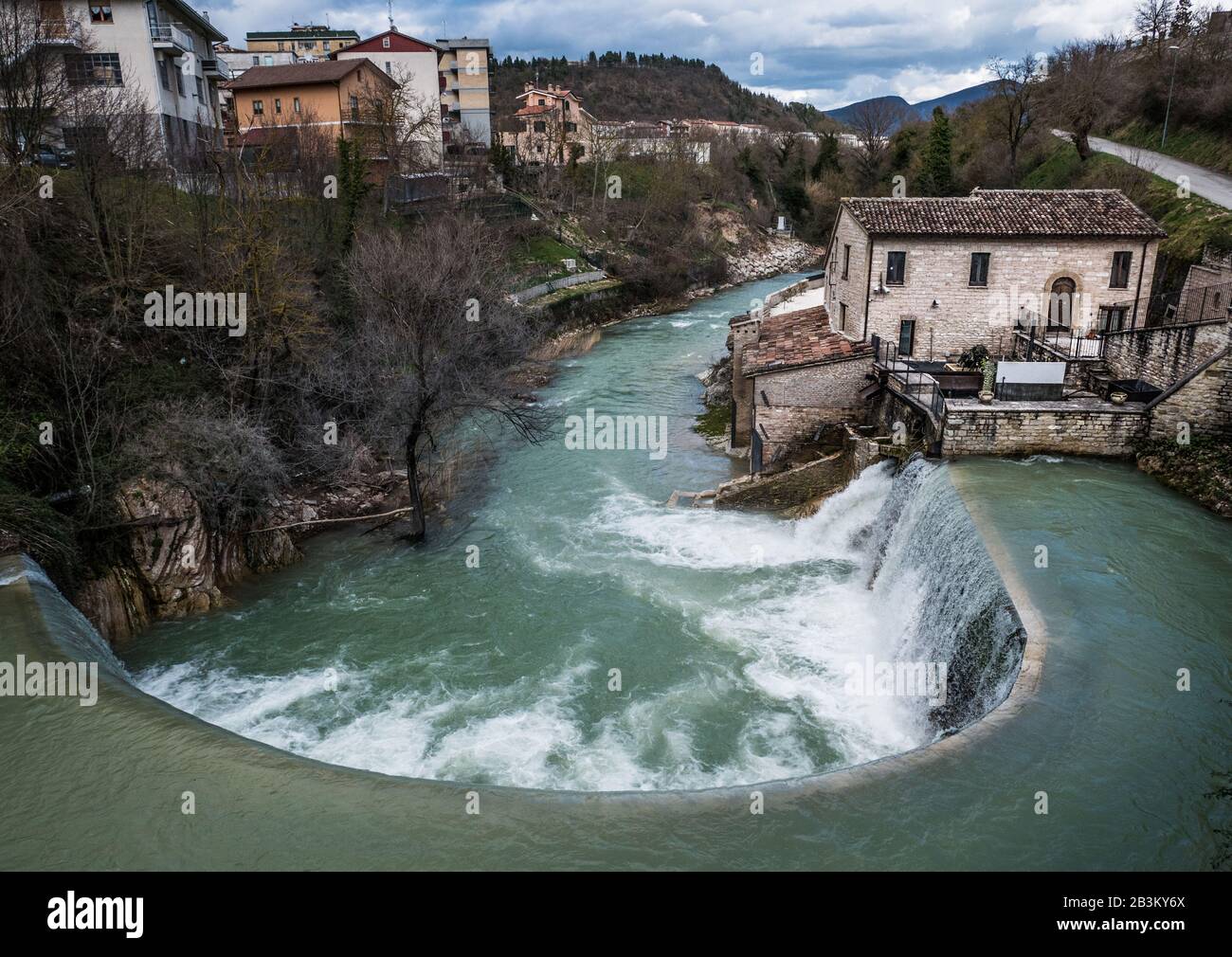 Italy, Marche, Sassoferrato, Molino del Capo del Piano Stock Photo - Alamy