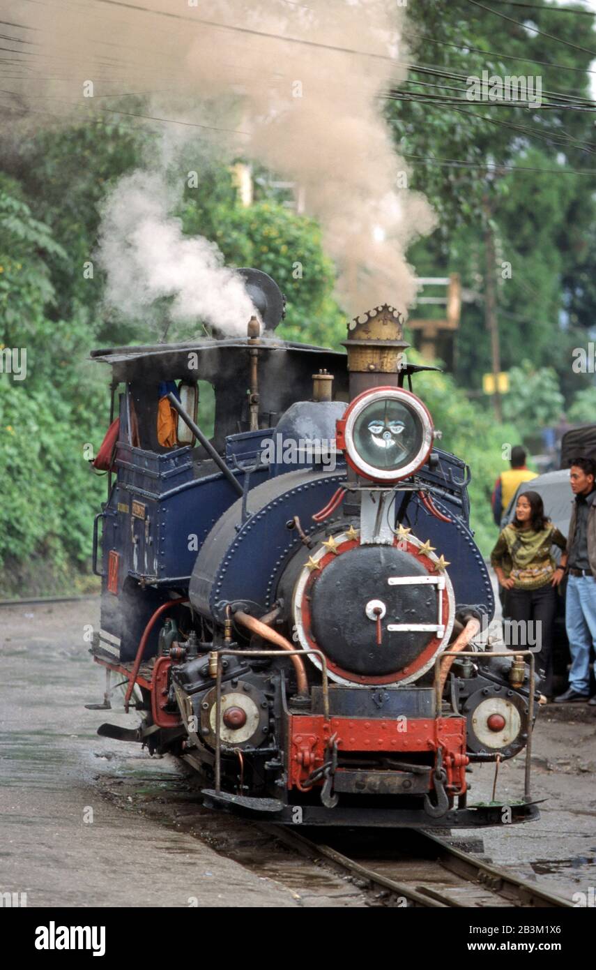 Trains Railways, toy train, darjeeling, west bengal, India, Asia Stock
