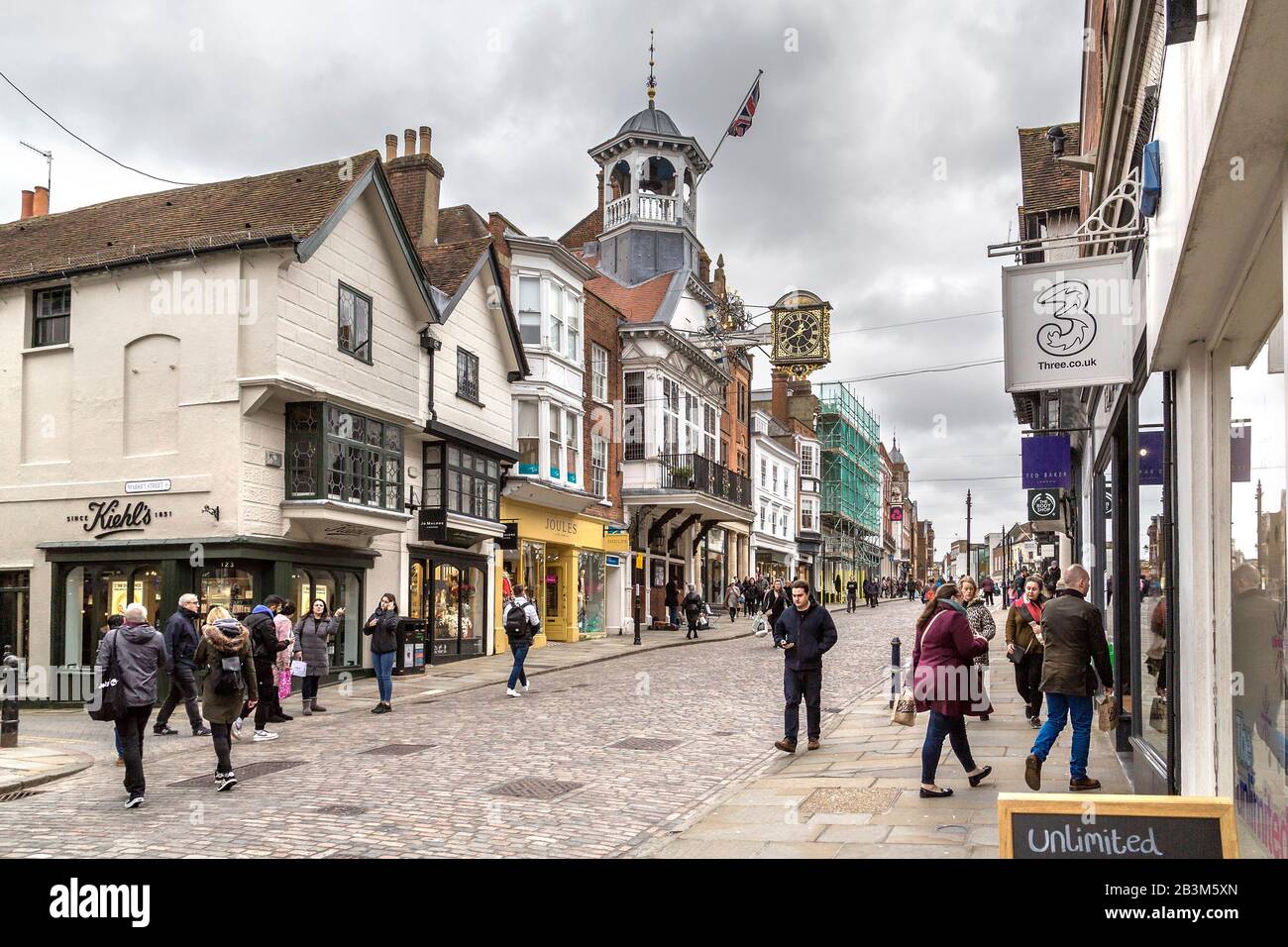 Guildford Town Centre Hi res Stock Photography And Images Alamy