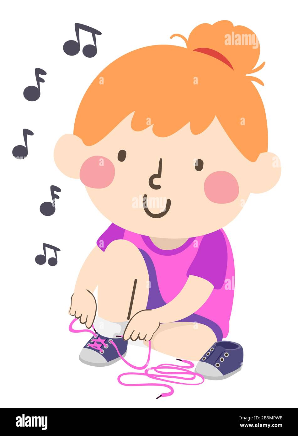 Tying a shoe lace hires stock photography and images Alamy