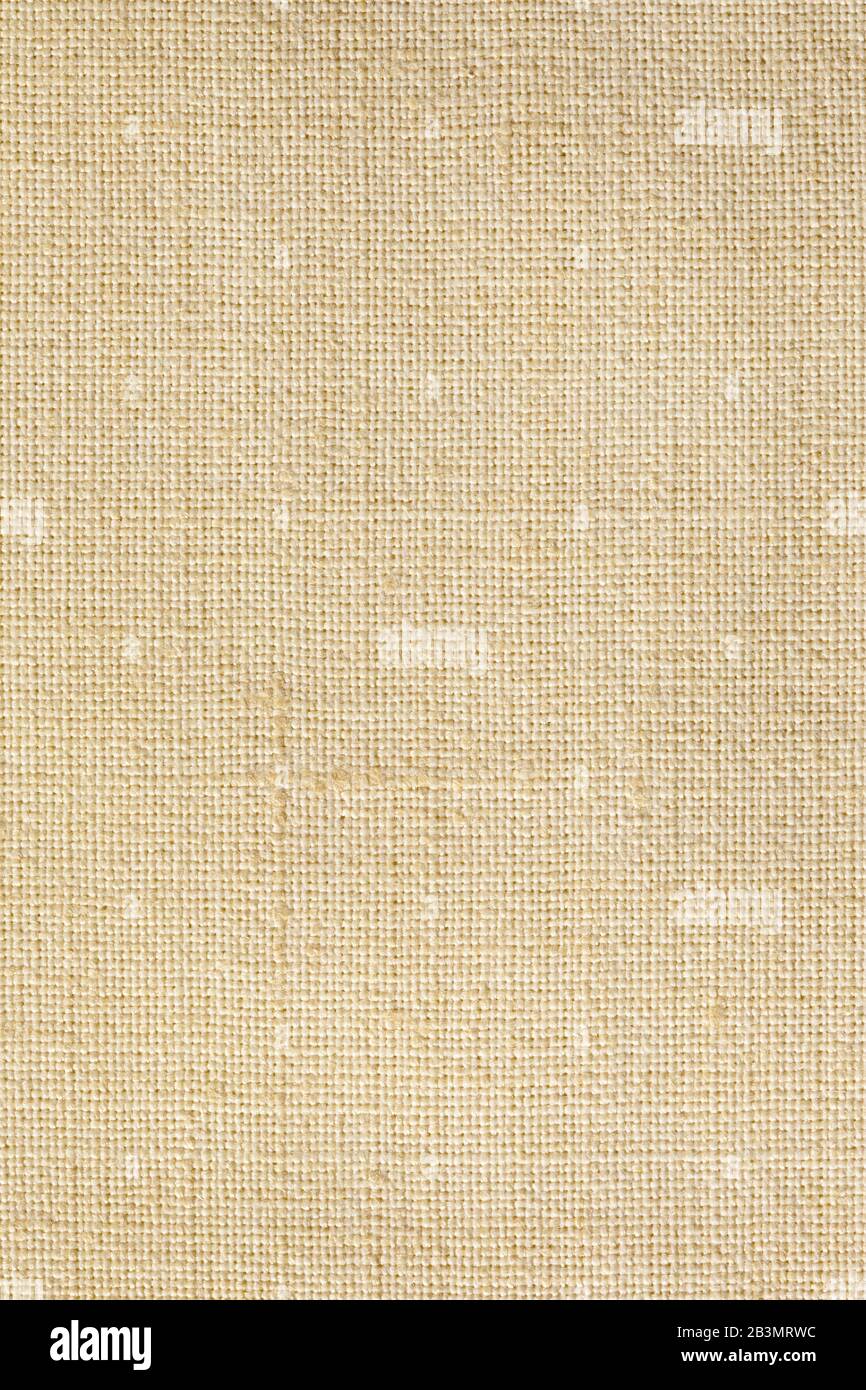Linen canvas texture background Stock Photo