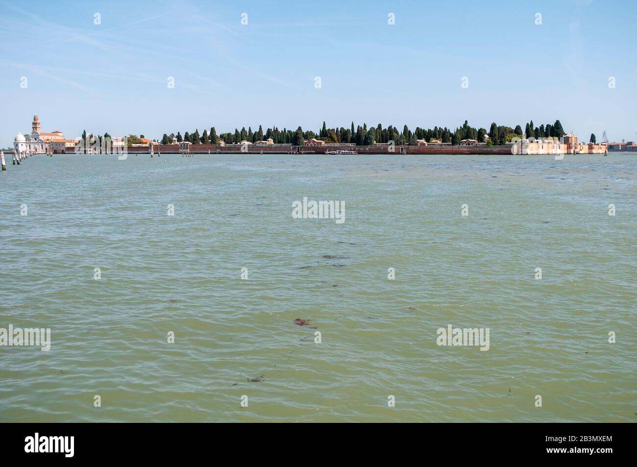 San Michele Cemetery Island - Venice, Italy Stock Photo - Alamy