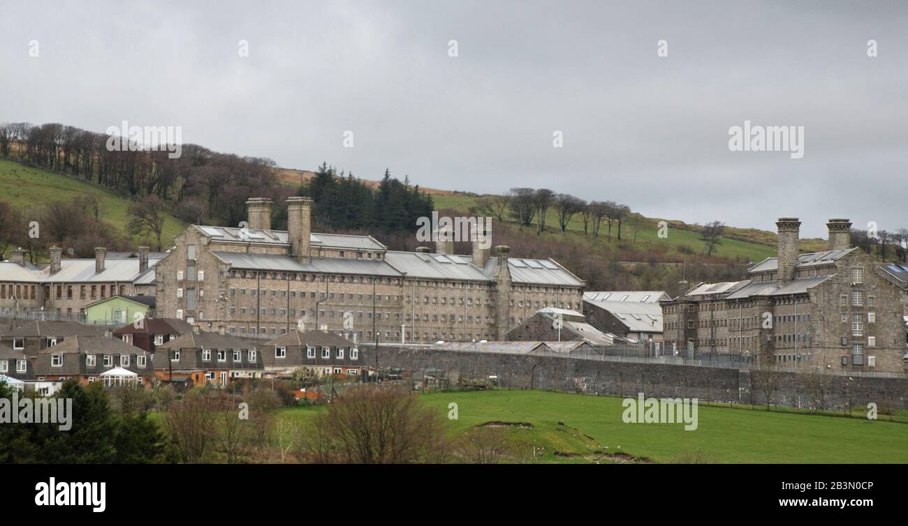 Dartmoor Prison, Devon, UK Stock Photo