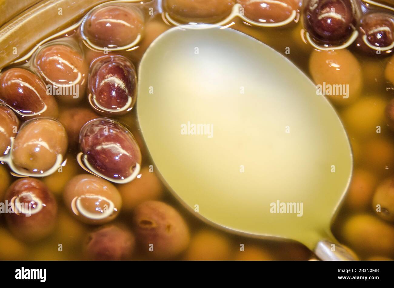 bowls of black olives served as appetizers Stock Photo Alamy