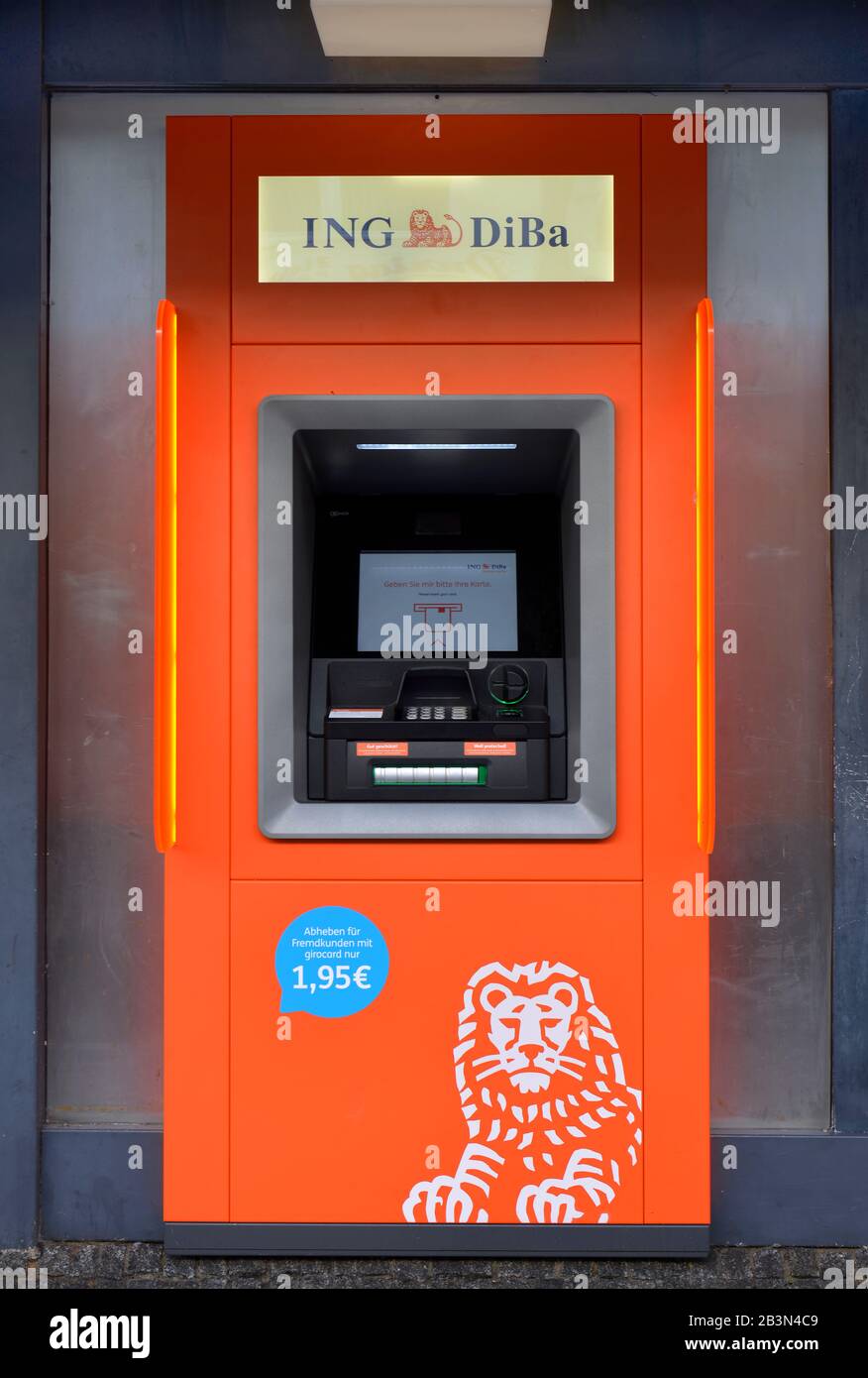 Geldautomat, Ing Diba, Braunschweig, Niedersachsen, Deutschland Stock Photo  - Alamy