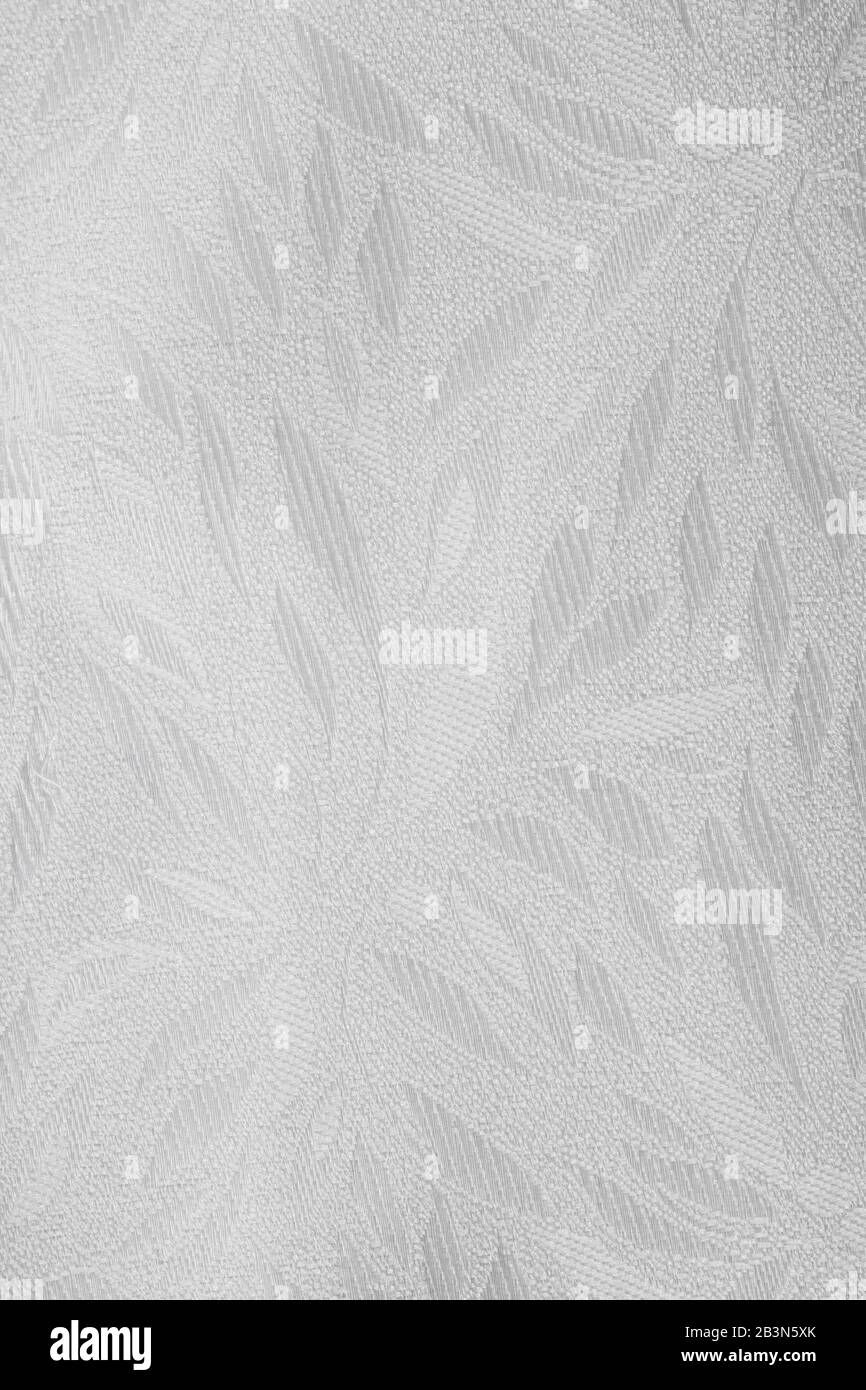 High resolution white fabric texture background Stock Photo