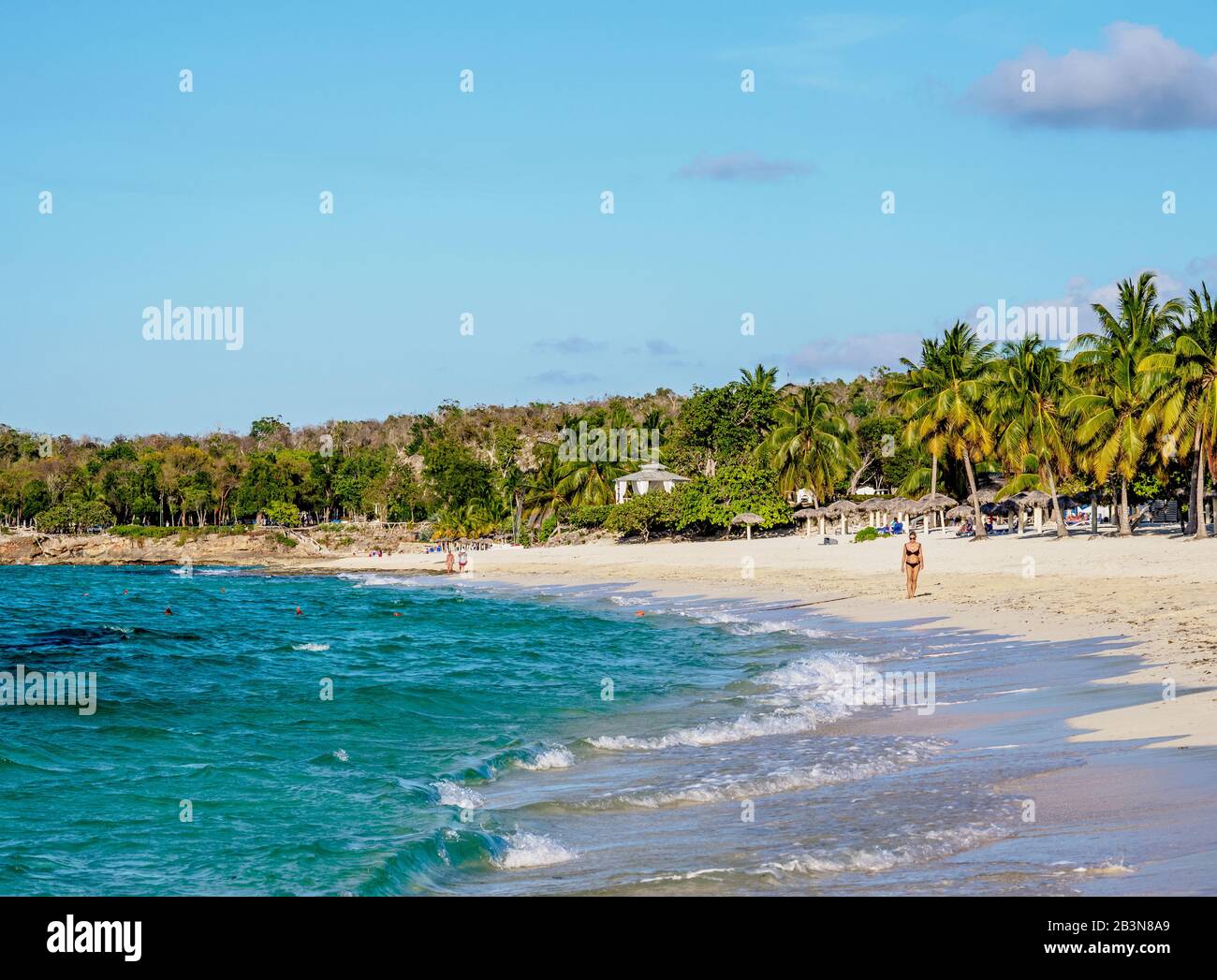 Playa Esmeralda, Holguin Province, Cuba, West Indies, Caribbean, Central America Stock Photo