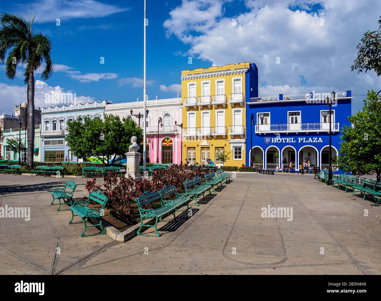 Serafin Sanchez Park, Sancti Spiritus, Sancti Spiritus Province, Cuba, West Indies, Caribbean, Central America Stock Photo