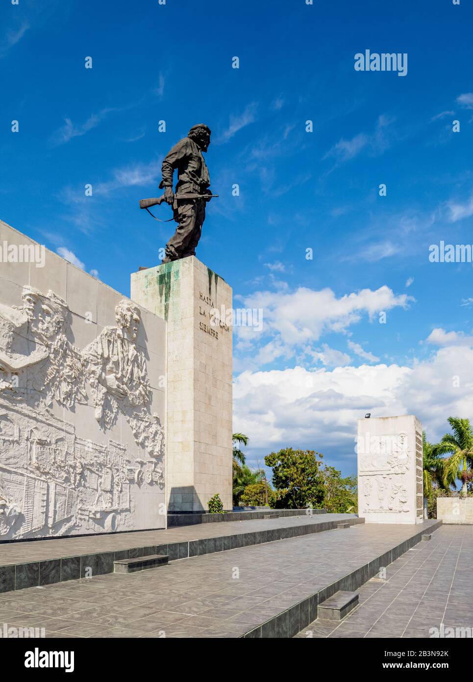 Che Guevara Monument and Mausoleum, Santa Clara, Villa Clara Province, Cuba, West Indies, Caribbean, Central America Stock Photo