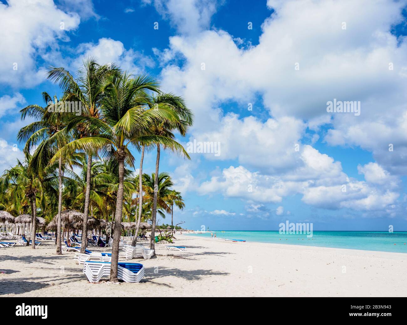 Beach in Varadero, Matanzas Province, Cuba, West Indies, Caribbean, Central America Stock Photo