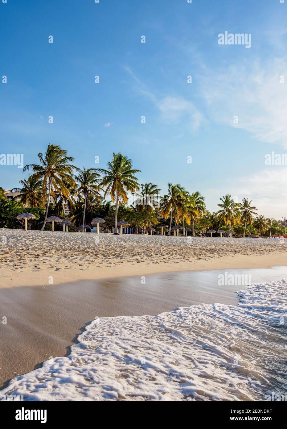 Playa Esmeralda, Holguin Province, Cuba, West Indies, Caribbean, Central America Stock Photo