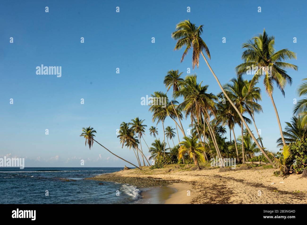 Playa Los Bohios, Maunabo, south coast of Puerto Rico, Caribbean, Central America Stock Photo