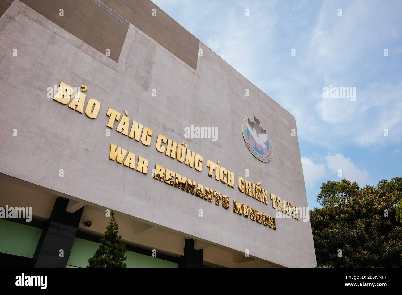 War Remnants Museum in Ho Chi Minh City Vietnam Stock Photo - Alamy