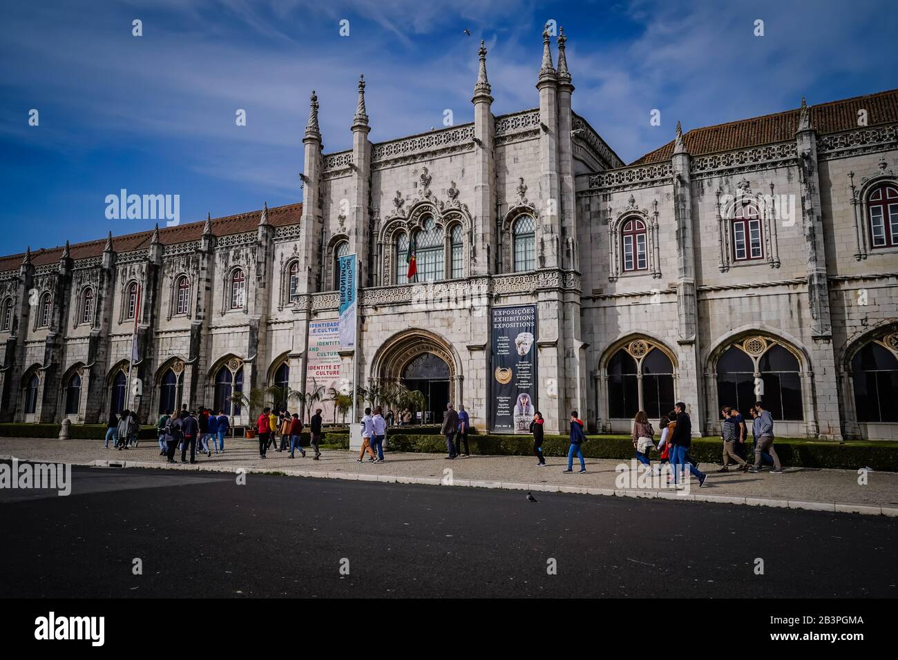 The Navy Museum is a maritime museum in Lisbon, dedicated to all aspects of the history of navigation in Portugal. The museum is administered by the P Stock Photo