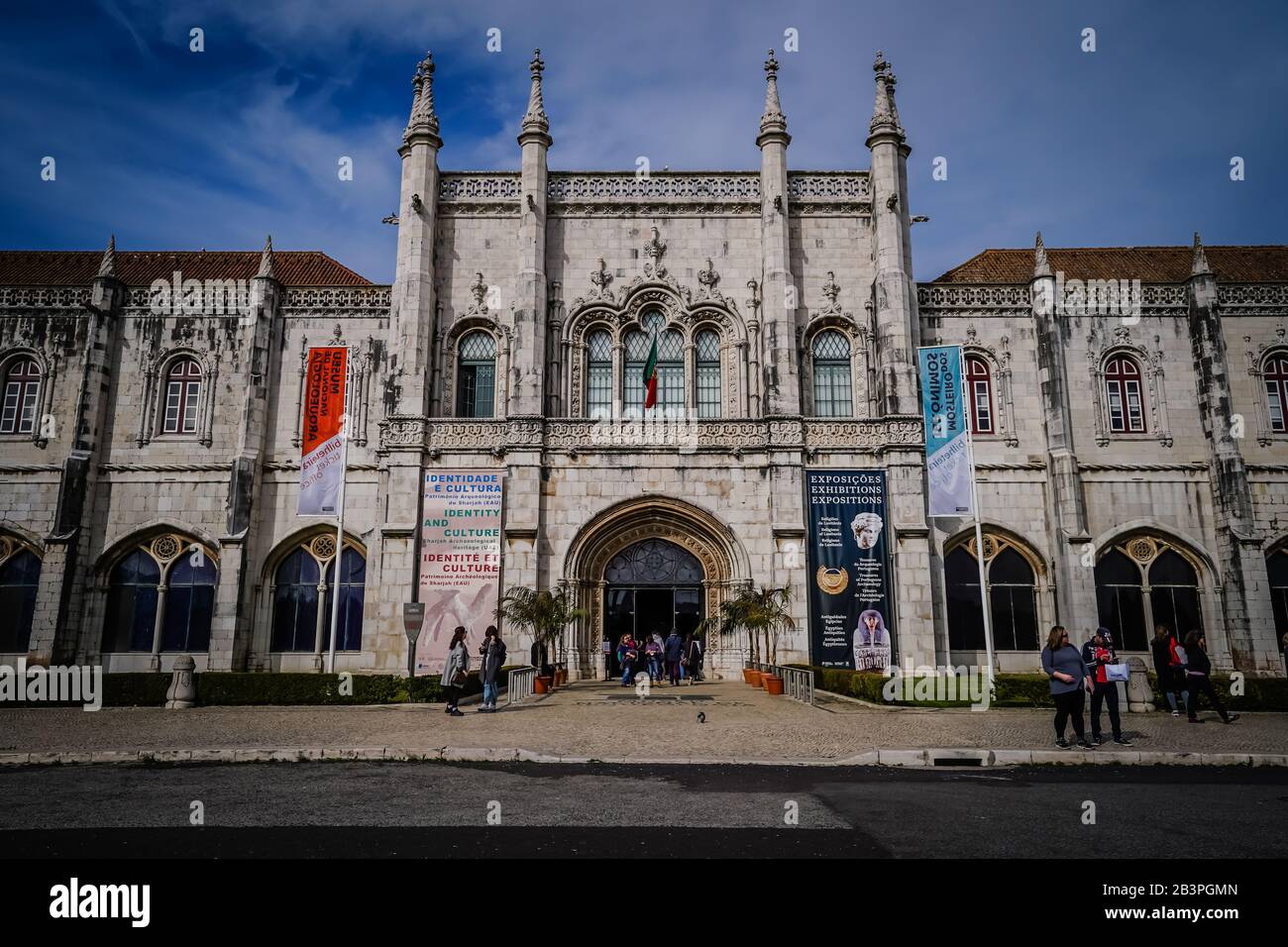 The Navy Museum is a maritime museum in Lisbon, dedicated to all aspects of the history of navigation in Portugal. The museum is administered by the P Stock Photo