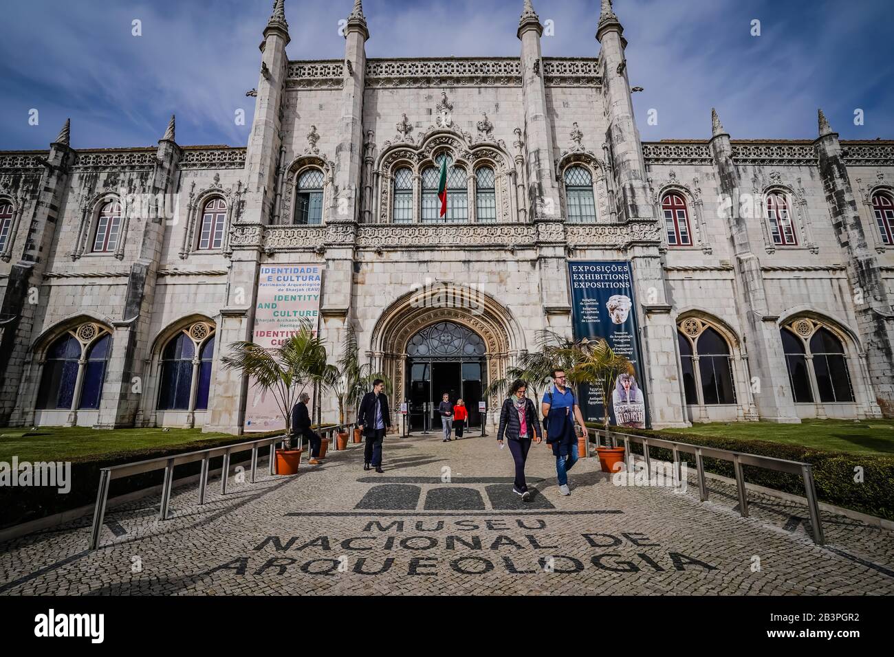 The Navy Museum is a maritime museum in Lisbon, dedicated to all aspects of the history of navigation in Portugal. The museum is administered by the P Stock Photo