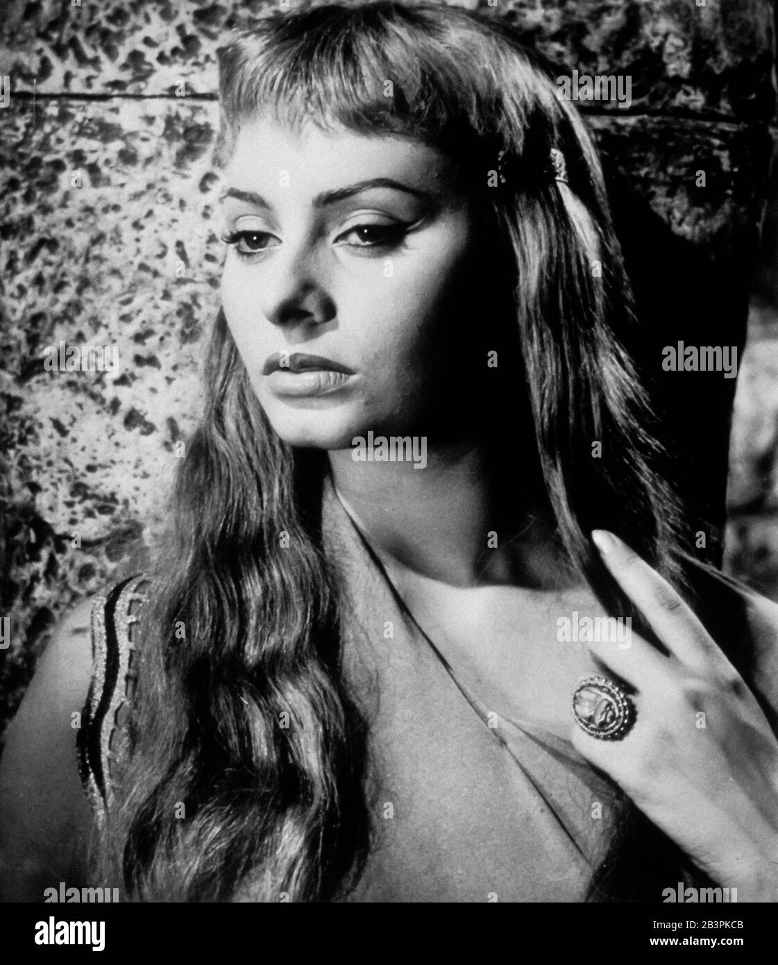 Sophia Loren, two nights with cleopatra 1953 Stock Photo - Alamy