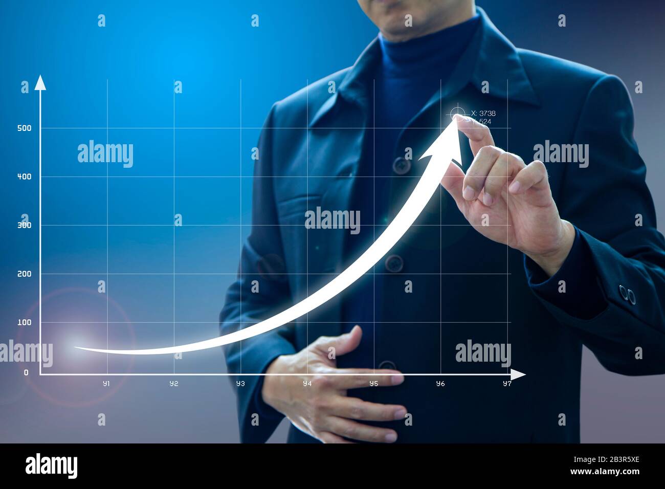 Exponential curve hi-res stock photography and images - Alamy
