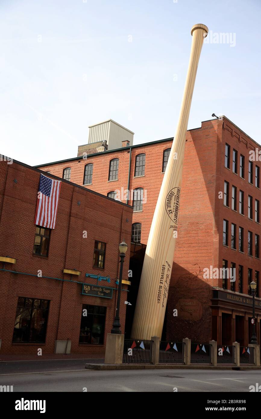 Louisville Slugger 125 Museum Factory Mini Baseball Bat Made In USA Kentucky