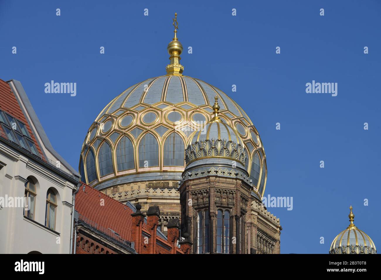 Synagoge, Oranienburger Strasse, Mitte, Berlin, Deutschland Stock Photo ...