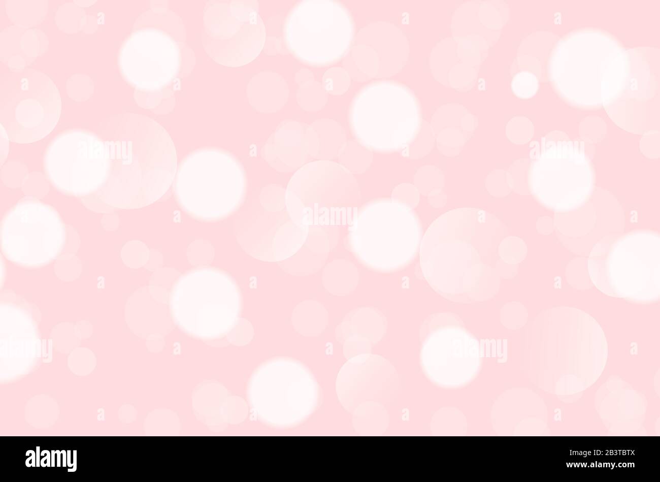 Abstract pink background with bokeh. Vector illustration Stock Vector