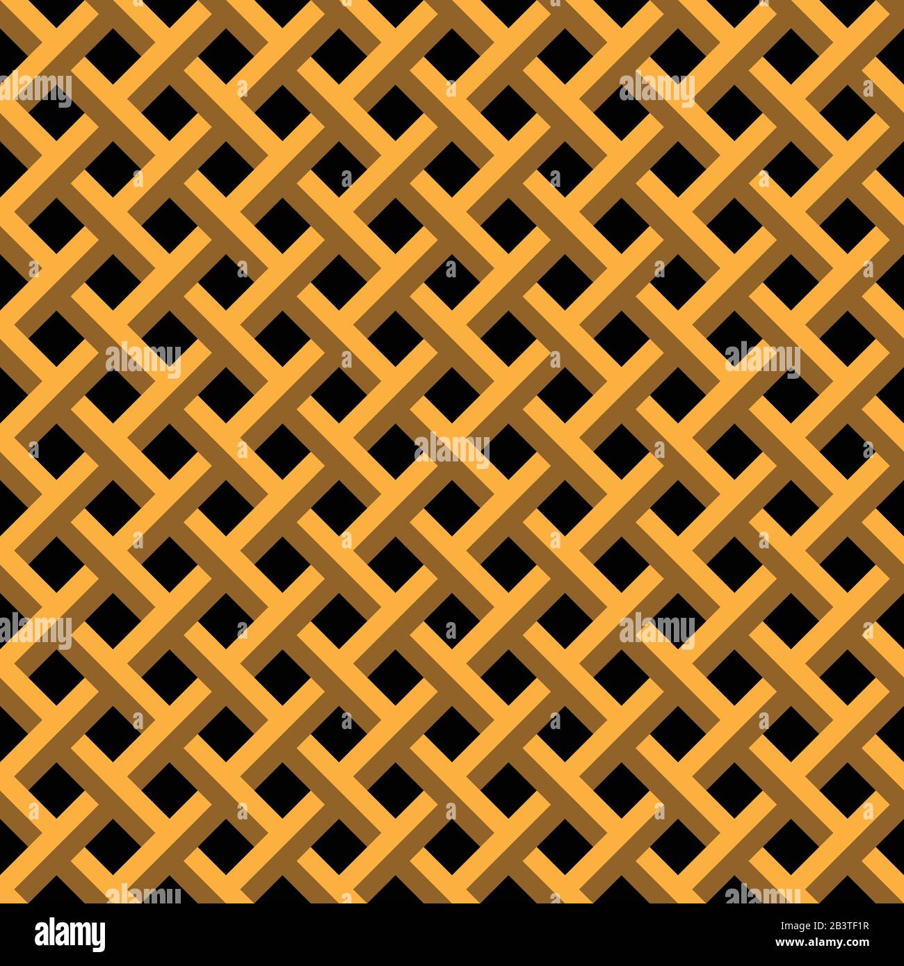 Weave Seamless Repeating Pattern Vector Illustration Stock Vector