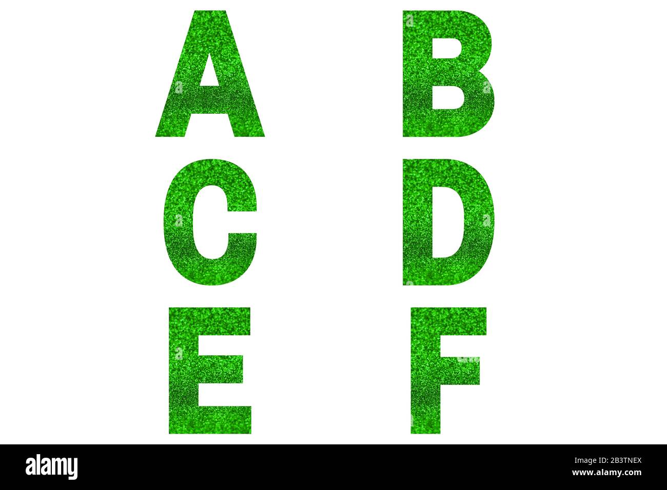 Neon Green Letter B On Black Stock Vector (Royalty Free) 1617049315