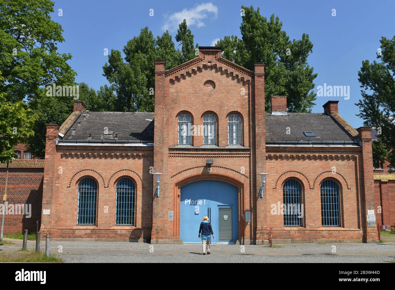 JVA Ploetzensee, Friedrich-Olbricht-Damm, Charlottenburg, Berlin, Deutschland / Plötzensee Stock Photo