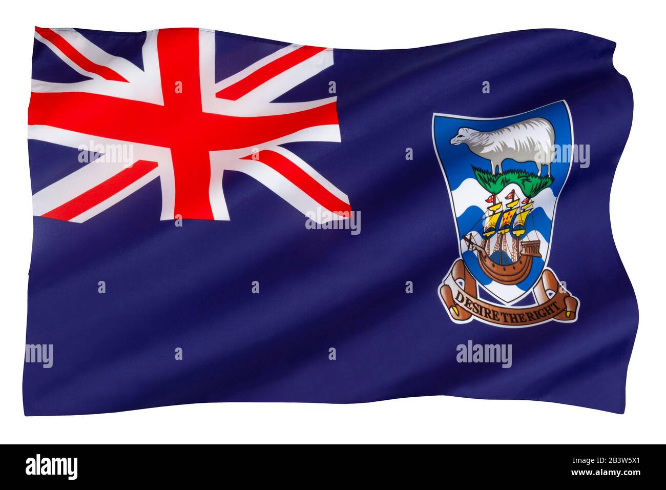 Флаг Фолклендских Островов Фото