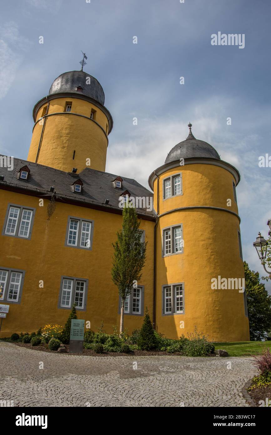 Montabaur Castle in the Westerwald Stock Photo
